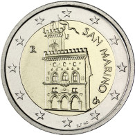 2 Euro Münze San Marino Regierungspalast Kursmünzen bestellen Zubehör Münzkatalog