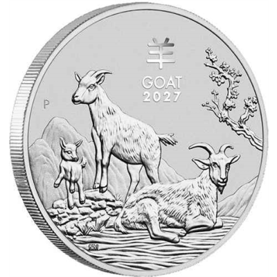 Australien-1Dollar-2027-Agstgl-1Oz-Lunar-Ziege-RS