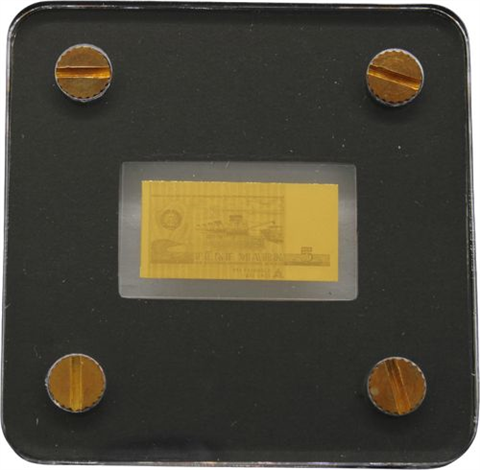 goldtafeln14x1500ozGold-DDRBanknoten-Album 