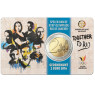 Belgien 2 Euro Gedenkmünze  2016 stgl.  Olympisches Team in Rio  Coin Card