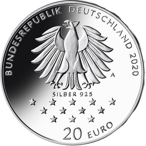 20 Euro Silber Münzen 2020 PP 300. Geburtstag Freiherr von Münchhausen 