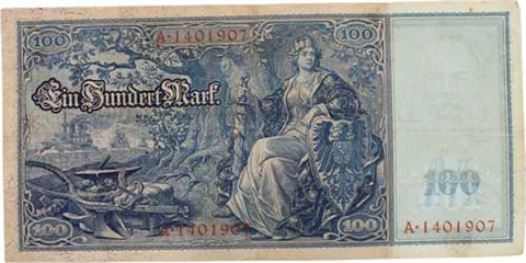 RO.35-100Mark-7.2.1908-gebraucht-RS