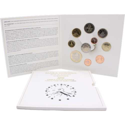 Slowenien-8,88 Euro-2010-PP-KMS-Folder
