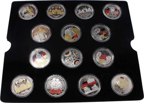 Deutschland-18xMedaille-1989-2011-AGpp-20jahreDt.Einheit-1