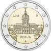 Deutschland-2Euro-2018bfr-Charlottenburg-Münzzeichen-A-RS