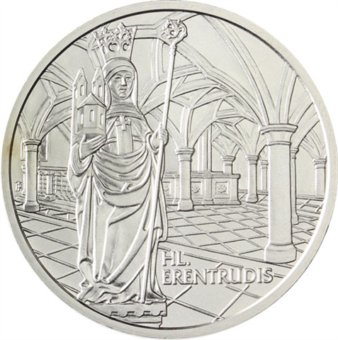 Österreich-10-Euro-2006-Silber-bfr-Benediktinerabtei-Nonnberg-RS