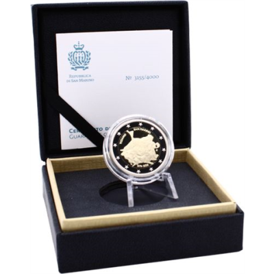 San Marino-2 Euro-2026-PP-Tizian-Etui