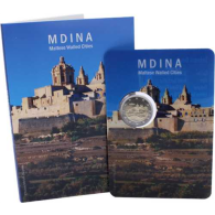 Malta-2 Euro-2025-Stgl-Mdina-Coincard II