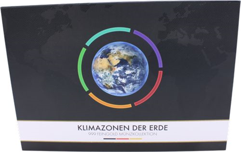 Tschad-6x5000 Francs-2020-AU-Klimazonen der Erde-Etui