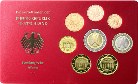Deutschland 3,88 Euro 2003 PP Mzz. J  II