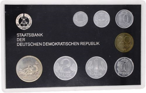 DDR-3,86 Mark-1985-Stgl-Gelehrte-Minisatz-RS