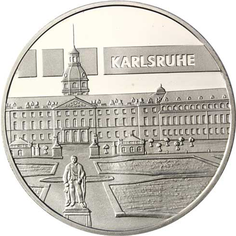 Deutschland-3,88-Euro-2003-Stgl-Münzstättensatz-Karlsruhe-I