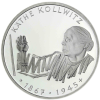 Deutschland 10 DM Silber 1992 Stgl. 125. Geburtstag von Käthe Kollwitz I