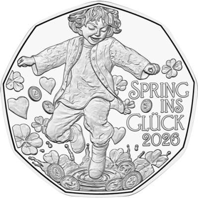 Österreich-5Euro-2026-Silber-Neujahrsmünze-SpringinGlück-RS