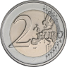 Belgien-2 Euro-2025-Kursmünze-VS