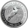 Australien 1 DOllar 2015 Stgl. Kookaburra Serie Eisvogel I
