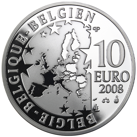 Belgien-10Euro-2008-OlympischeSpiele-Etui-RS