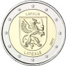 Gedenkmuenzen 2 Euro Lettgallen - Latgale Region Lettland 2017 