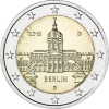 Deutschland-2Euro-2018bfr-Charlottenburg-Münzzeichen-D-RS