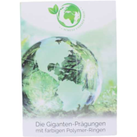 Deutschland-12xMedaille-Stgl-Giganten-Prägung mit Polymer-Ringen-Folder