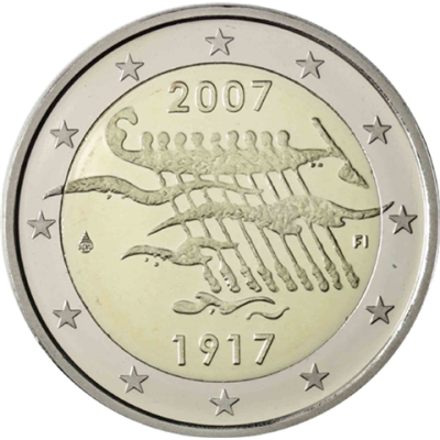 Finnland 2 Euro 2007 Unabhängigkeit-I