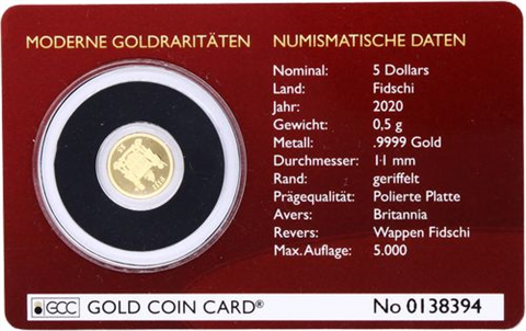 Fidschi-5 Dollar-2020-AUpp-Britannia-RS