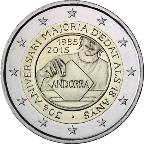 Andorra-2-Euro-2015-Volljährigkeit-bfr