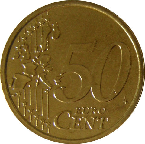 Kursmünzen  Vatikan 50 Cent 2003 Stgl. Papst Johannes Paul II Münzkatalog bestellen 