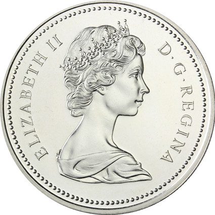 Kanada1Dollar1973BerittenePolizei