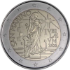 San Marino-2 Euro-2025-Stgl-Pilger der Hoffnung-RS