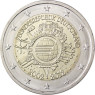 2-Euro-Deutschland-Bargeld-Gedenkmünze-J