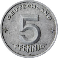 J.1502 DDR 5 Pfennig 1949 A - Die ersten Pfennig-Münzen der DDR 
