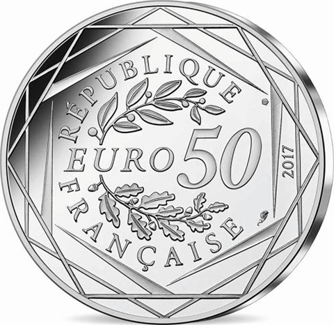 Frankreich 50 Euro 2017 Silber Jean Paul Gaultier Silber 14 Juli