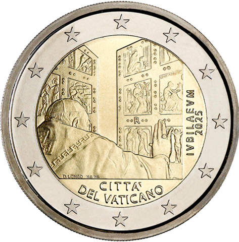 Vatikan-2Euro-2025-Jubiläum-Folder