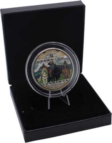 Cook Islands-20 Dollar-2010-AGpp-Farbe-Viktor Vasnetsov-Etui