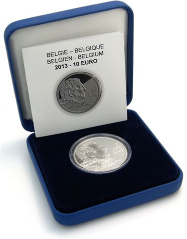 Belgien 10 Euro 2013 PP Hugo Claus-III