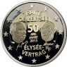 Frankreich-2-Euro-2013-PP-50-Jahre-Elysee-Vertrag-RS