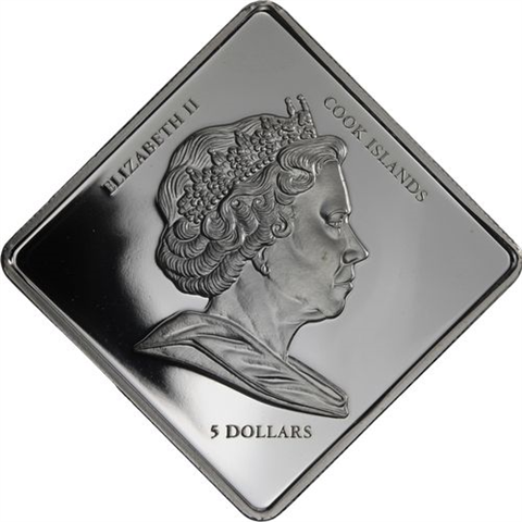 Cook Islands- 5 Dollar-2006-AGpp-Schweizer Garde-RS