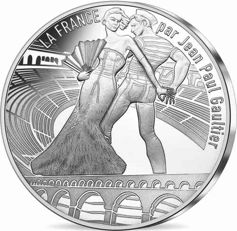 frankreich 10 Euro jean paul gaultier grosse dose