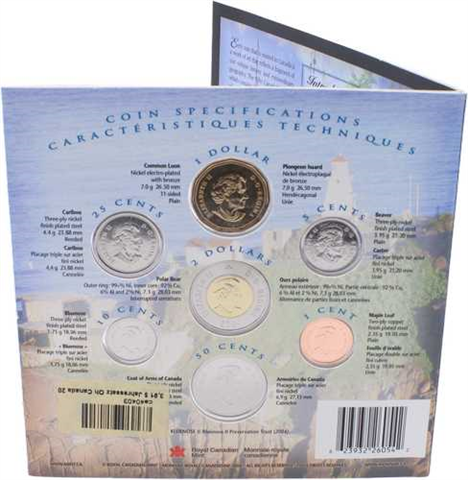 Kanada-3,91 Dollar-2004-Stgl-KMS-Folder innen