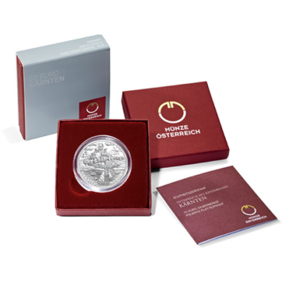 Österreich-10-Euro-2012-Silber-PP-Kärnten-Etui