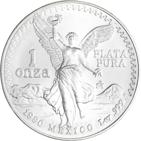 Mexiko-35x1Onza-1990-2024-AGstgl-Siegesgöttin-Kassette