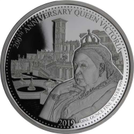 Gibraltar-5 Pfund-2019-AGpp-Geburtstag Königin Victoria-RS