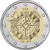 Deutschland-2Euro-2023-Karl-der-Große-J
