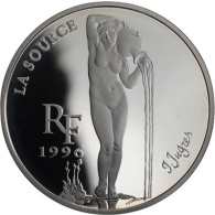 Frankreich-1,5 Euro 10 Francs-1996-AGpp-Die Quelle-RS