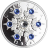 Kanada-20 Dollar-2008-AGpp-Sapphire Crystal Snowflake-RS