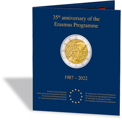 365444 - presso-muenzalbum-erasmus-fuer-23x-2eur-muenzen-2022