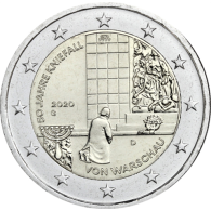 Deutschland-2-Euro-2020-Kniefall-von-Warschau-G-stgl