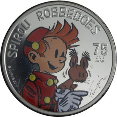 Belgien-5Euro-2013-AGpp-Spirou-Farbe-RS