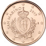 San Marino 1 Cent 2017 Staatswappen 